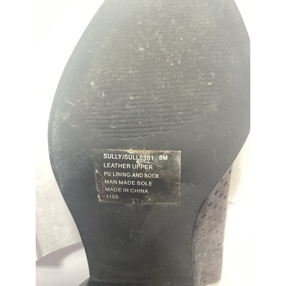 Steve Madden Women's Gray Suede Pump-Boot-Mules Size 8 - Picture 3 of 6